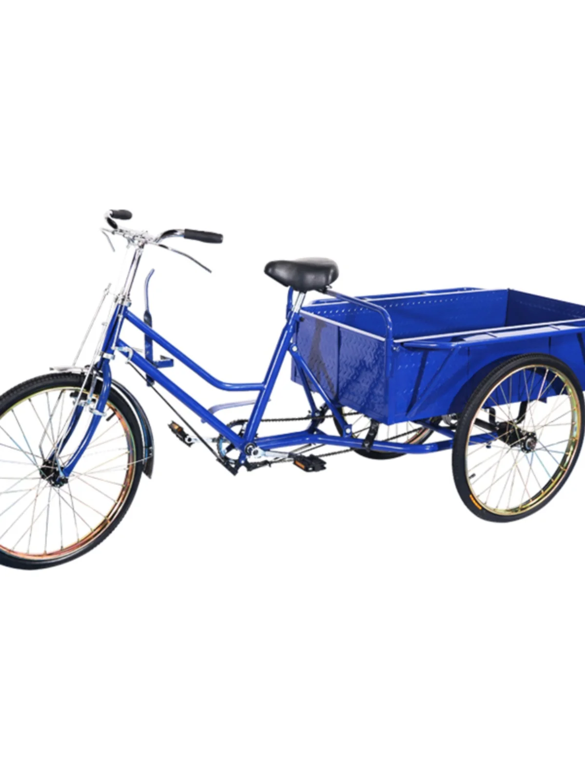 Jianhu 70 ~ 120cm Carriage Elder Step, Cargo Pedal Bicycle, Light and Labor-Saving Tricycle