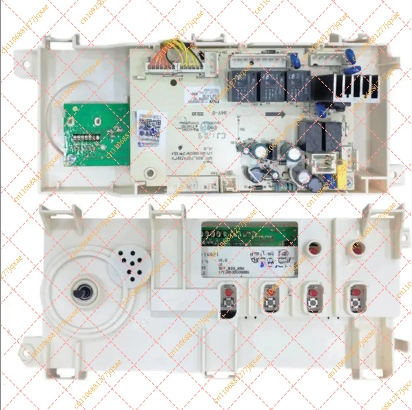 Control Board for Midea Washing Machine - Main Control Module (17138100009724 / 17138100009805 / D1904100026342)