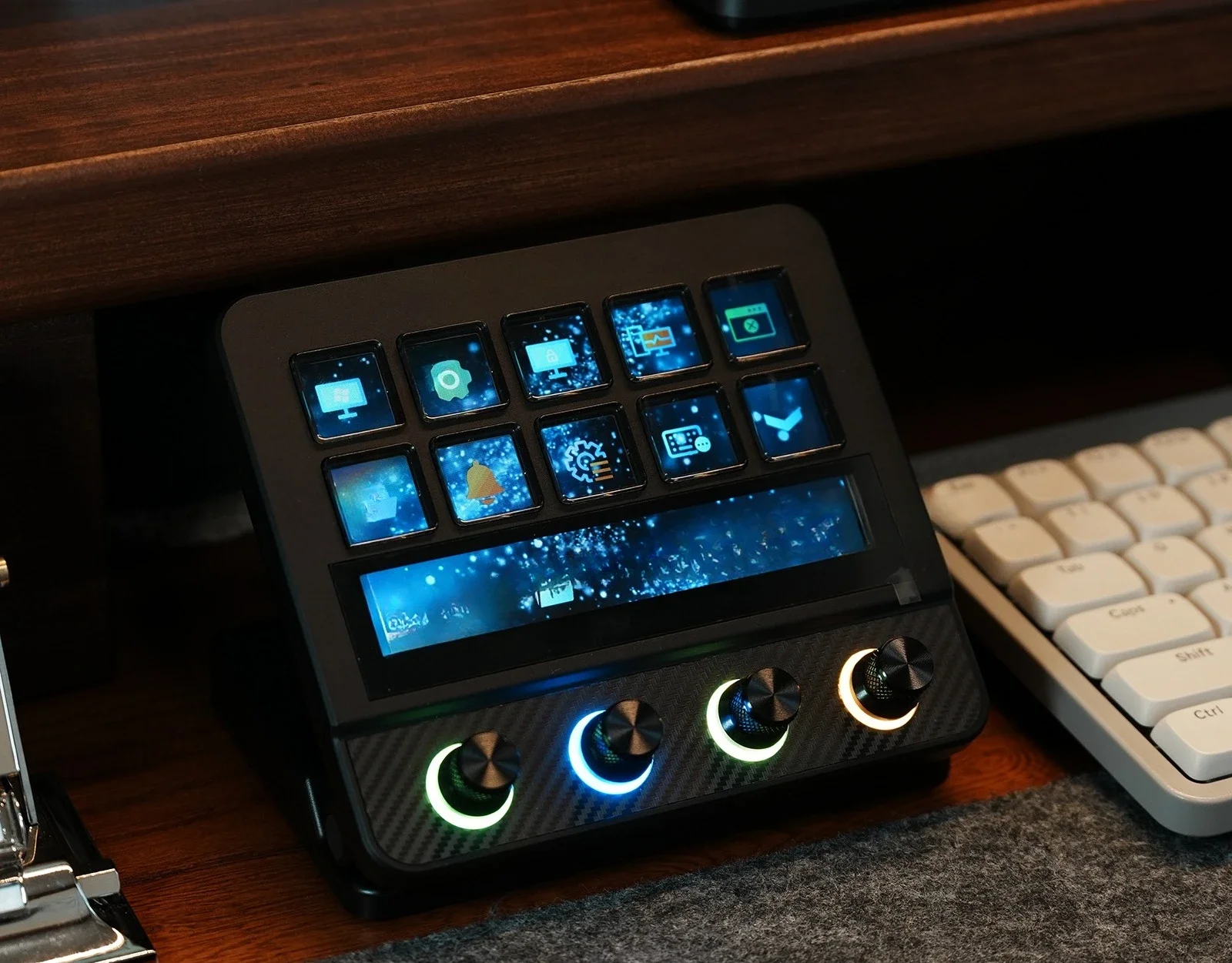 Visual external keyboard, desktop controller quick custom computer laptop keypad