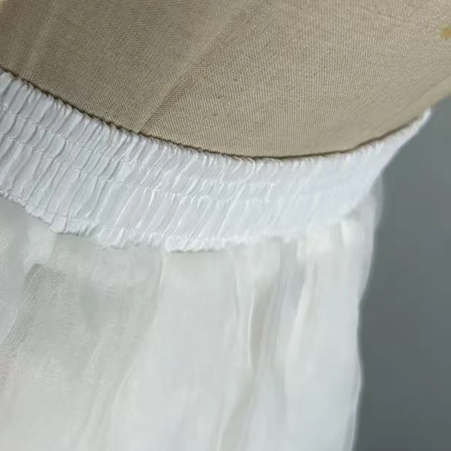 New Arrival Lolita Skirt Support Daily Boneless Soft Yarn Support Lolita Soft Girl Lining Cosplay Violence Petticoats Skirt image 6