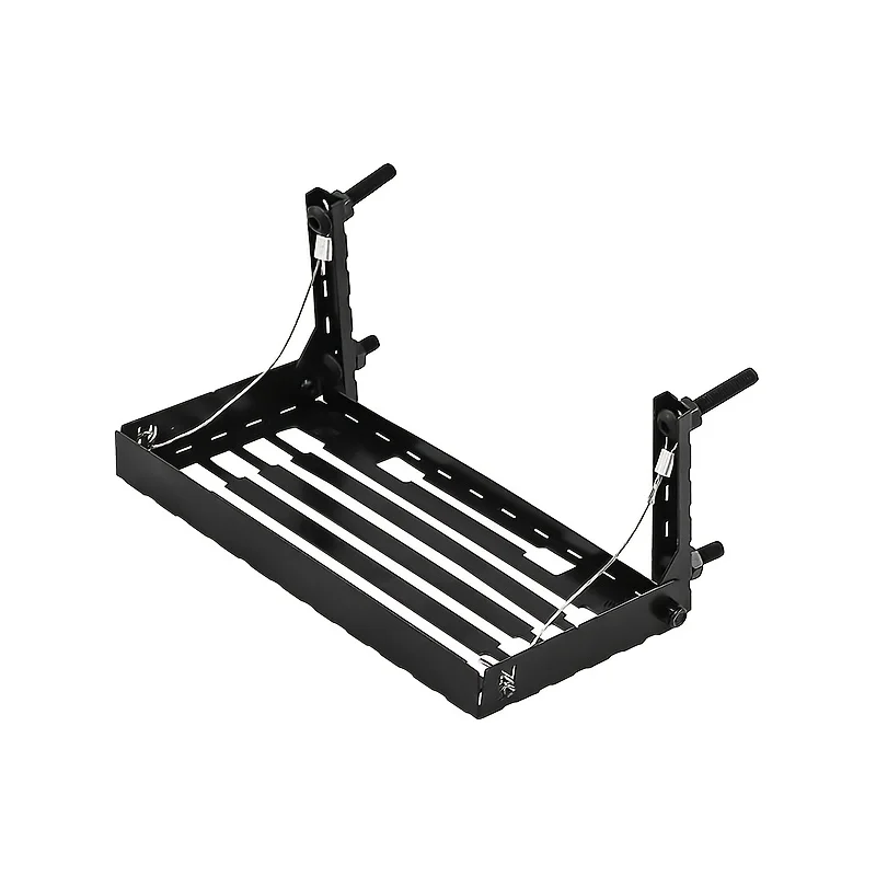 Rc Model Climbing Car Accessories, Realistic Decorations, Simulation Tool Box, Camping Table Board, Openable Folding Dining Board, Metal Material, Hand-Bent