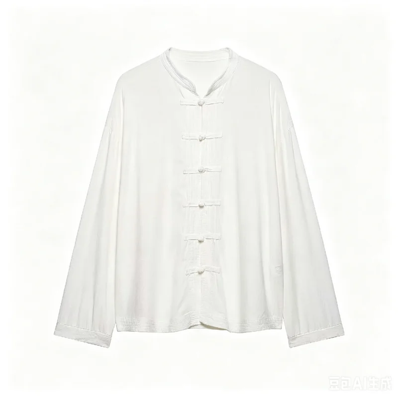 Guobioziy 2026 Women's New Linen Rope Knot Loose Shirt Fashionable and Versatile Elegant and Stylish Casual and Graceful