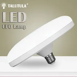 E27 LED Lampadina a risparmio energetico AC220V Per uso domestico 6500K Luce bianca Ad alto resa cromatica Camera da letto Ristorante Lampadina UFO