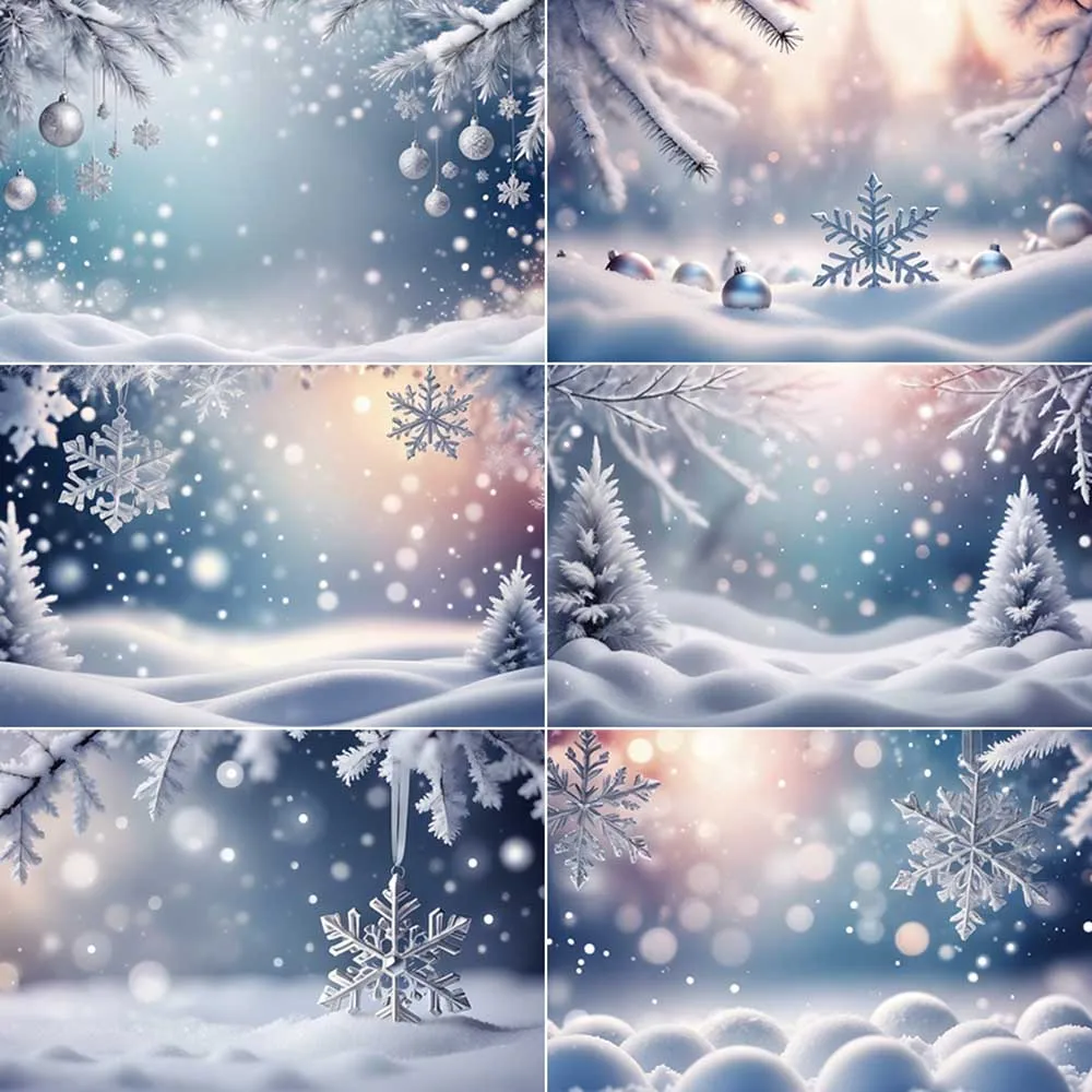 

MOON.QG Christmas Backdrop Photography Winter Decoration New Year Photozone Background Child Studio Photobooth Props