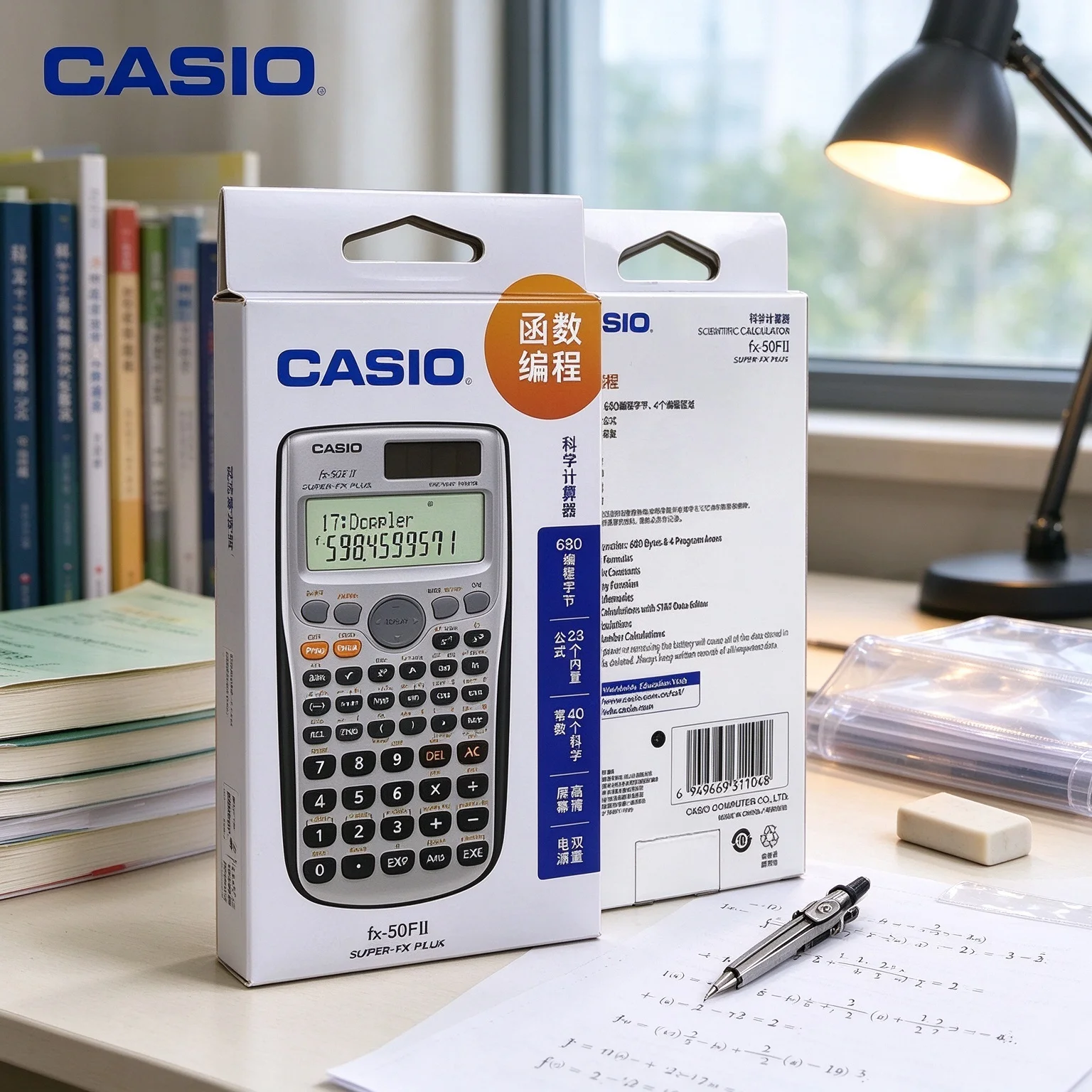 Casio /Engineering Calculator /Math Calculator FX-991/FX-991CN-CWII FX-999/FX-999CN-CWII FX-50F Support Matrix Equation