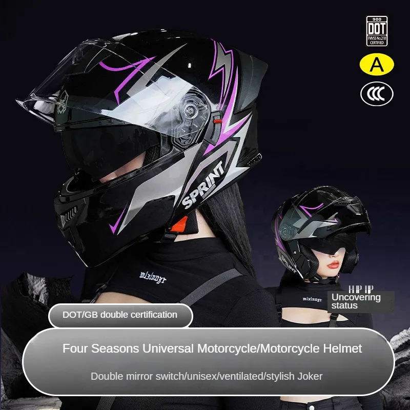 

Motorcycle Helmet (Goggles Gloves Face Shield) Dirt Bike Helmets Full Face Helmet, Mountain Bike Motocross Helmet