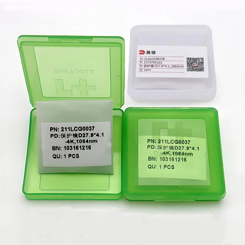 Raytools Laser Protective Windows Lens 37x7 24.9x1.5 27.9x4.1 Laser Protective Glass Optical Lens Laser Cutter Machine Parts