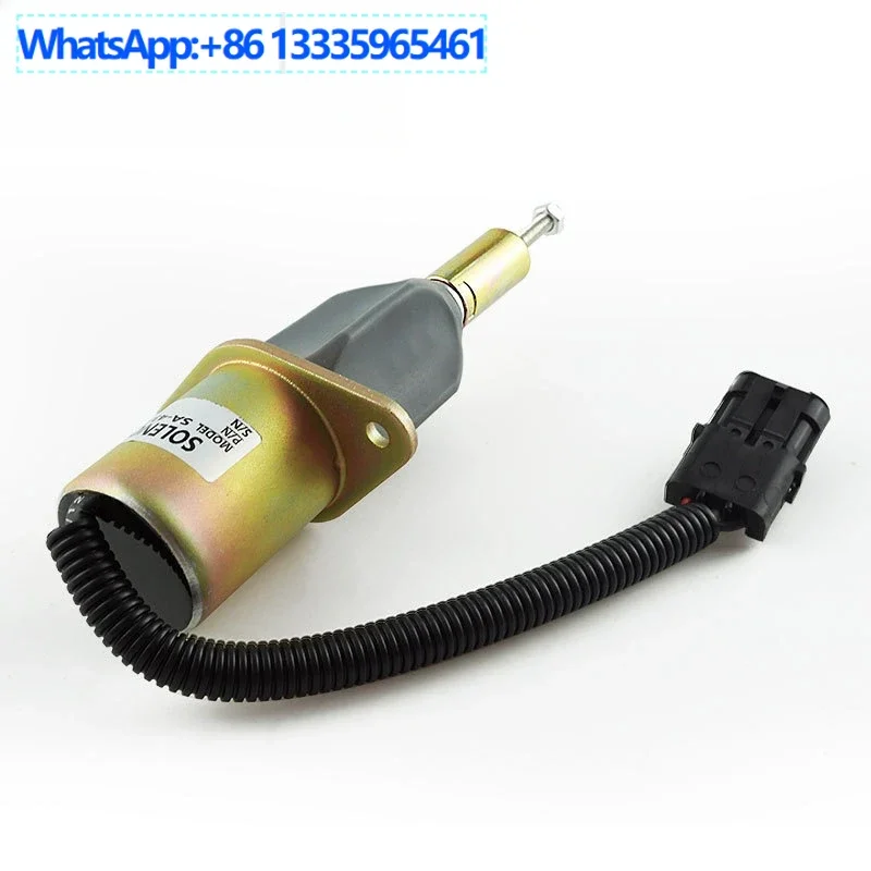 

3930234 SA-4335-24 Excavator parts Electromagnet flameout solenoid valve