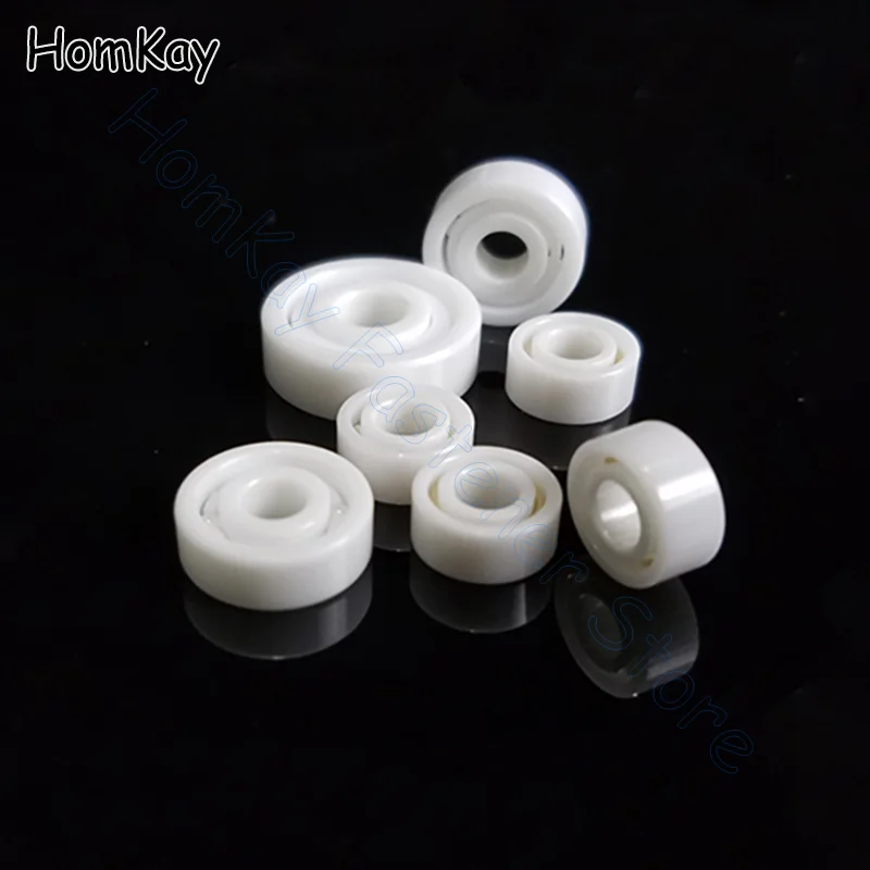 

Ceramic Bearing Zirconia ZrO2 ID 3mm-9mm OD 8mm-26mm Thick 2.5mm-8mm 603 604 605 605 606 608 609 623 624 625 626 627 628 to 699