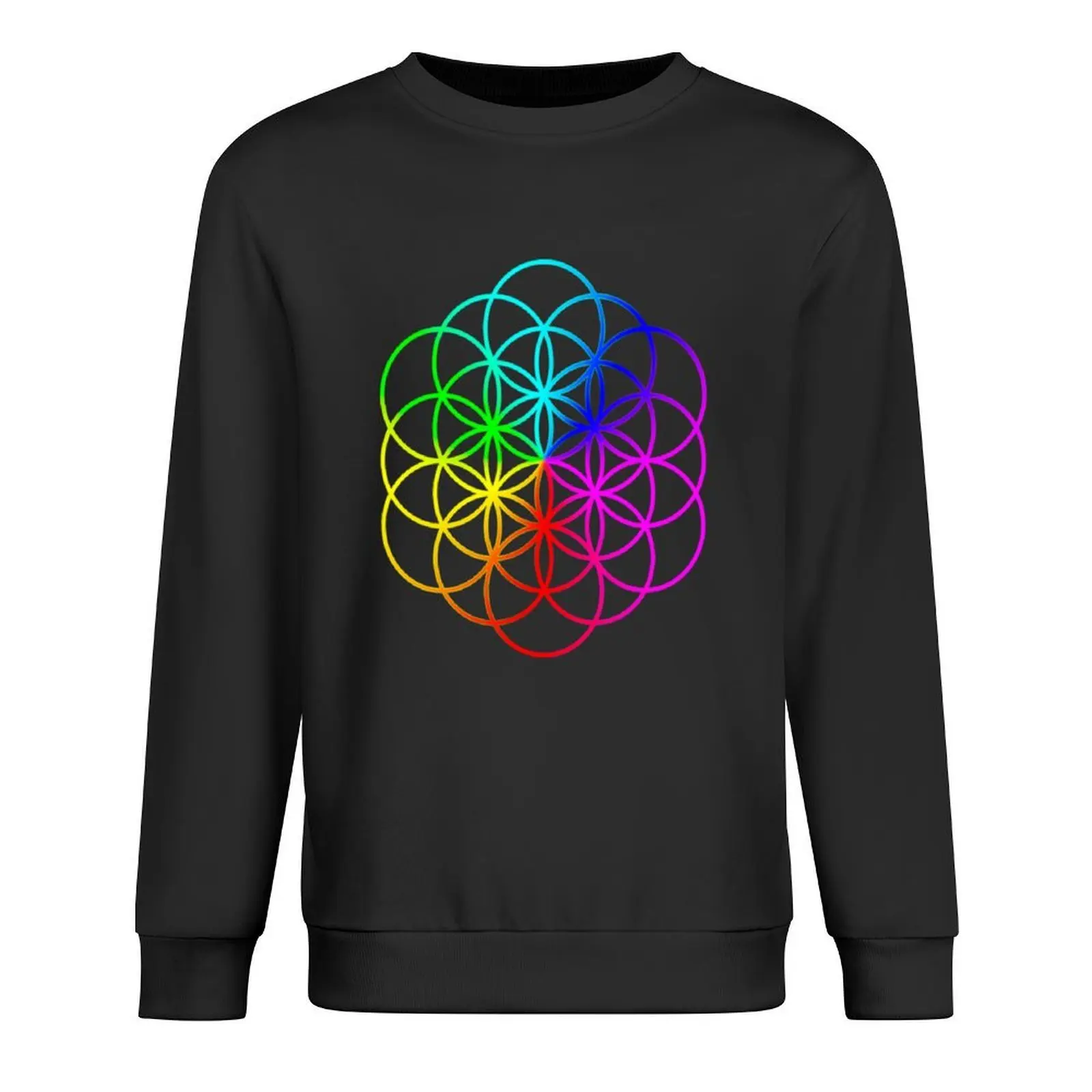 

Flower Of Life The flower of life Pullover korean clothes graphic t shirts men tracksuit sweatshirts men