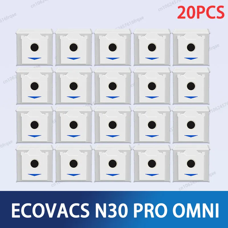 ECOVACS Deebot N30 PRO OMNI /YDLX11-1 Accessoires Hoofdzijborstel Mop Doek HEPA-filter Stofzak Robotstofzuiger Reserveonderdelen
