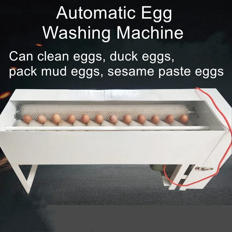 

Hot sales New Washing Machine Egg Duck Goose Cleaning Machine Fully Automatic Stainless Steel Washing Machine