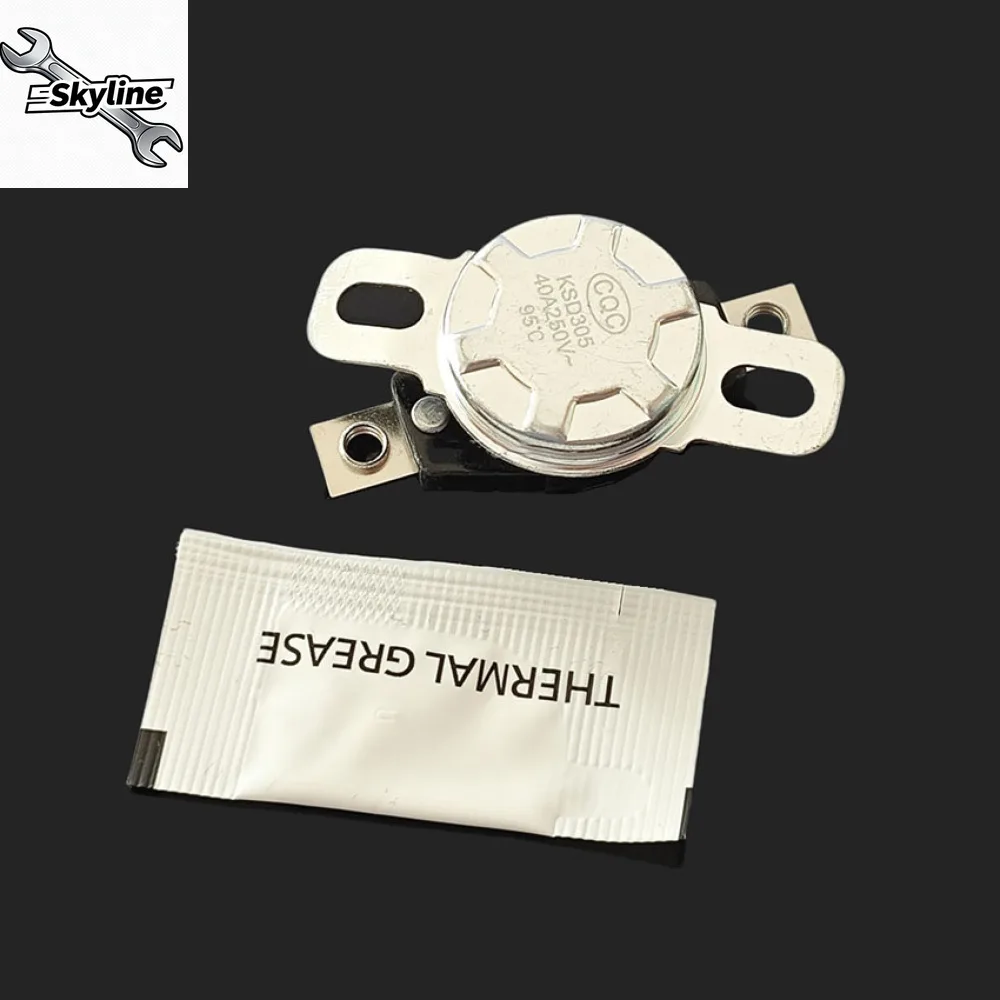 ترموستات سخان مياه فوري مضاد للجفاف مفتاح التحكم في درجة الحرارة 70 °   85 °   95 °   حامي حد درجة الحرارة