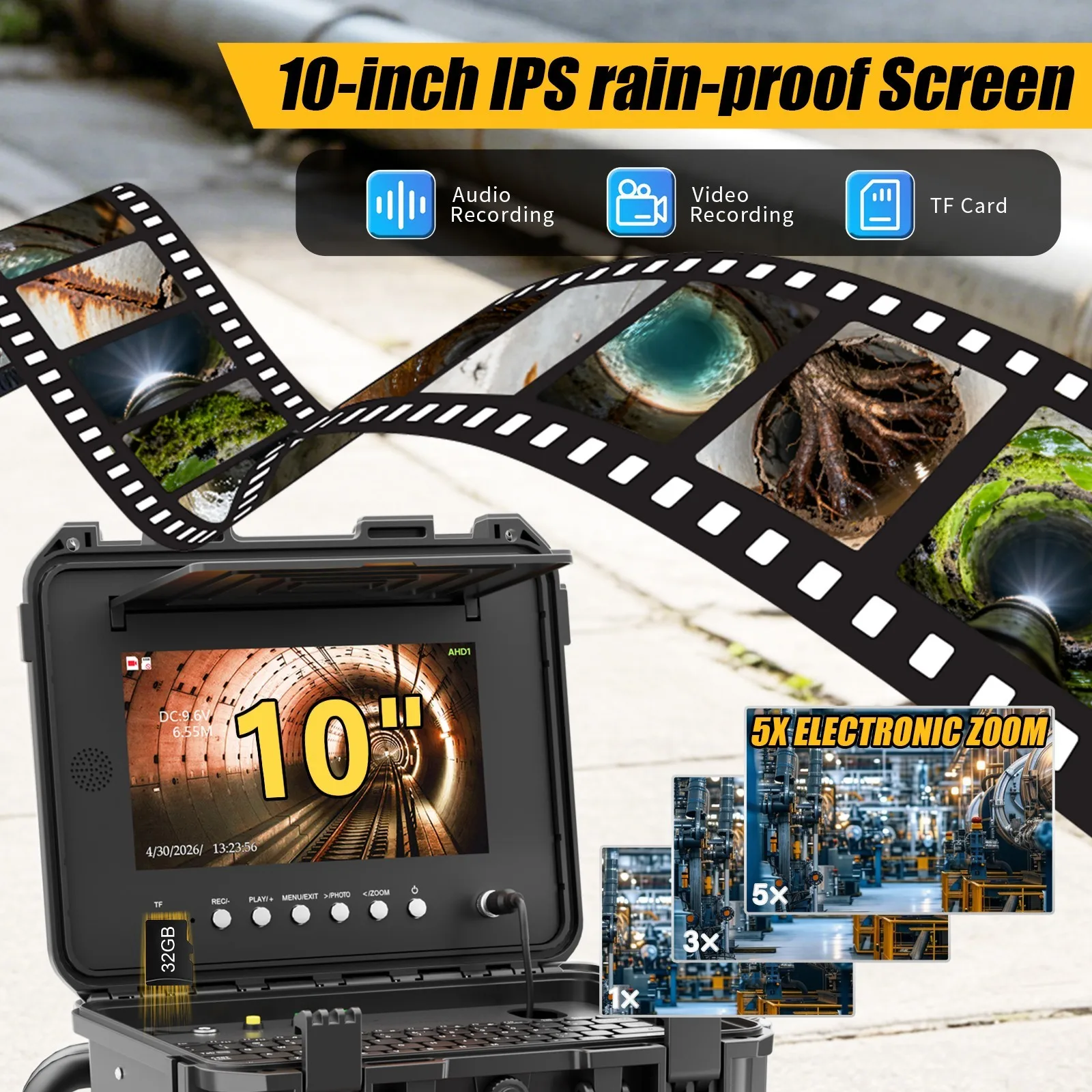 Pipe Inspection Camera 10