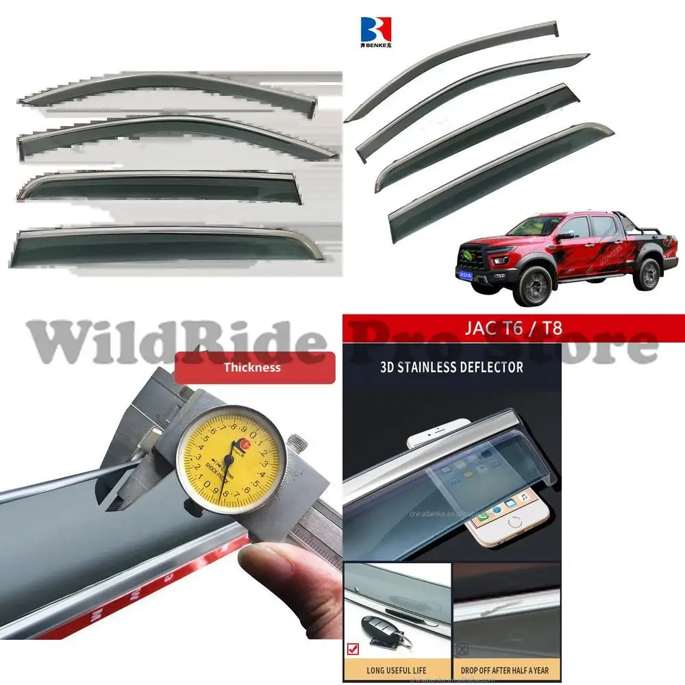 

1 set For JAC T6 T8 exterior decorative sun visor windshield accessories