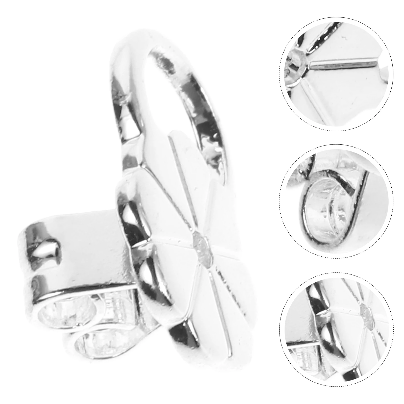 

Earring Backs Copper Adjustable Ear Stud Aid Support For Heavy Earrings Droopy Screw On Metal Replacement