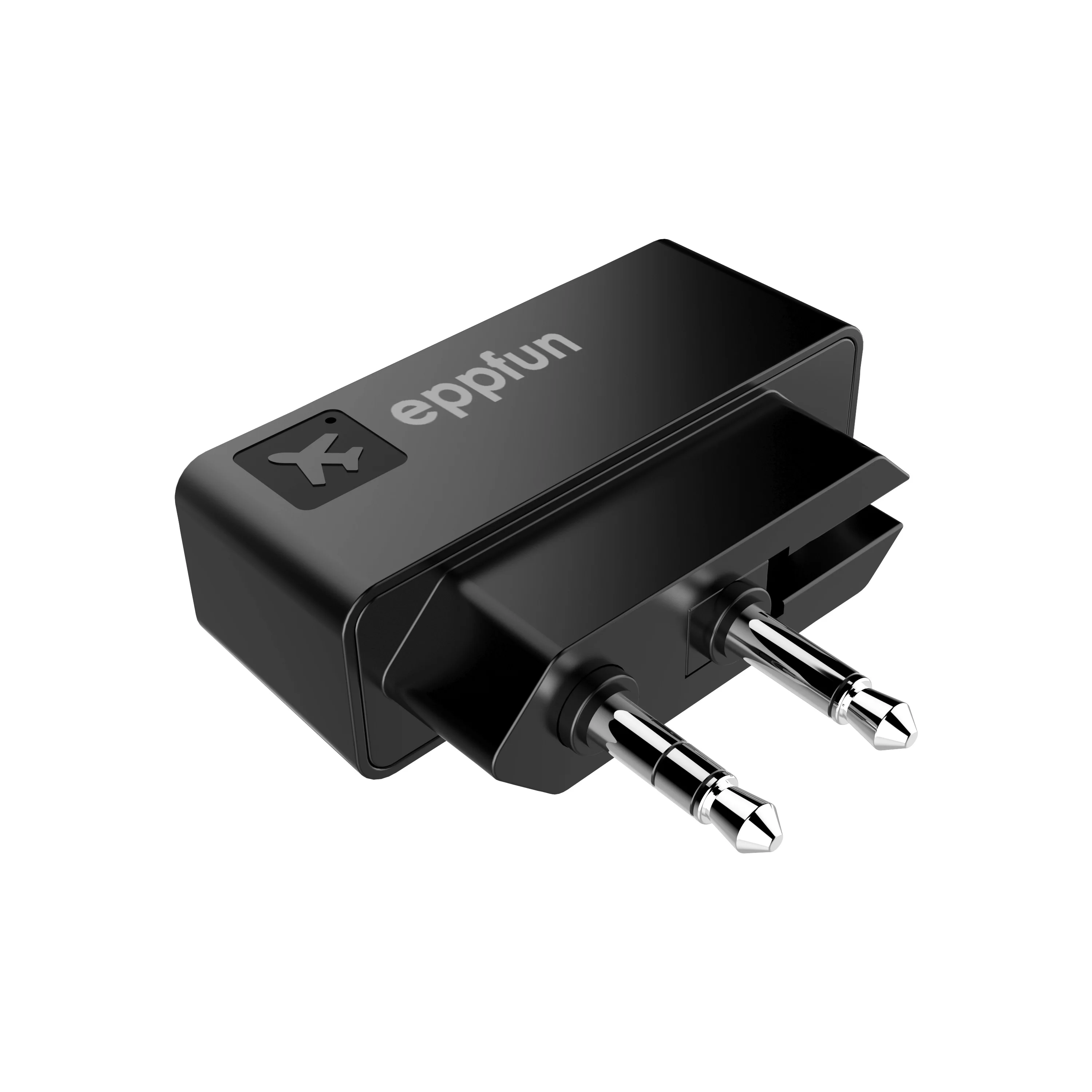 

eppfun AK3046E Pro Беспроводной адаптер Bluetooth 5.2 для самолета, с Aptx HD/LL/адаптивным передатчиком для Airpods, наушников