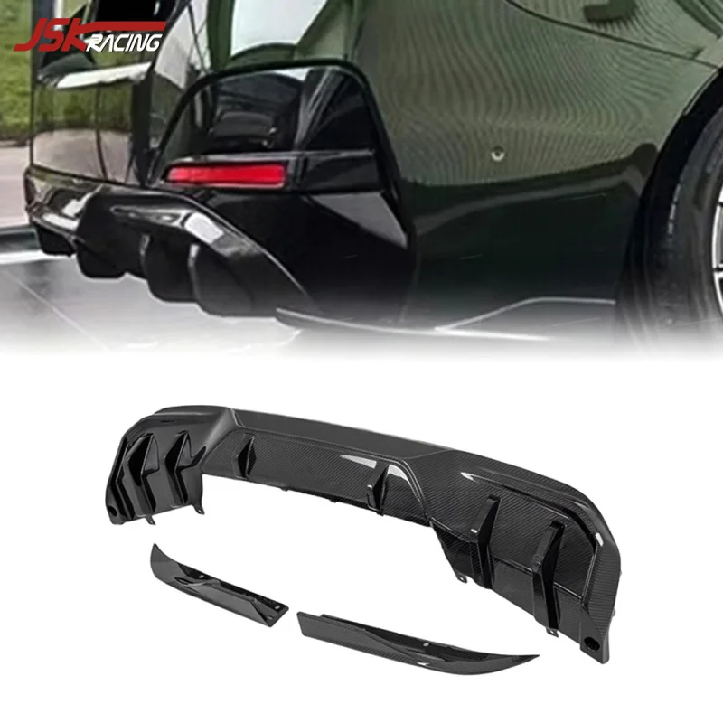 

Dry Carbon Fiber Rear For 2022-2023 BMW I4 M50 Car Bumper Diffuser Upgrade