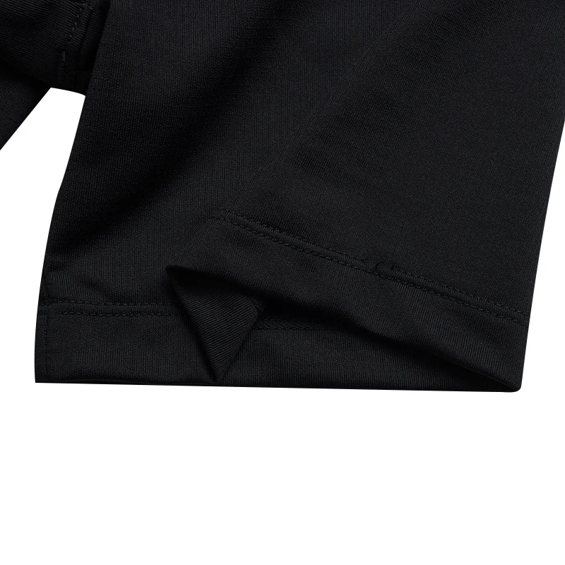 نايك الرجال قميص بولو أسود رقيقة التجفيف السريع الجليد عادية قصيرة الأكمام الأعمال التلبيب تي شيرت رياضي Ib8831-010