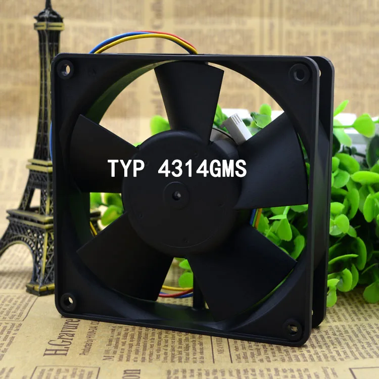 

NEW Cooling Fan TYP 4314GMS DC 24V 2.6W 120x120x32mm 12CM High End Equipment Fan