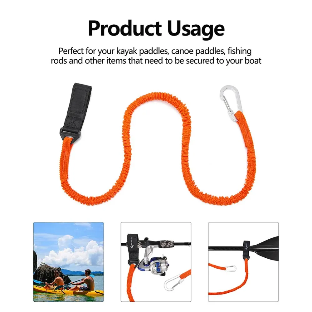 Correa de remo para kayak ajustable soporte de paleta - imagen 3