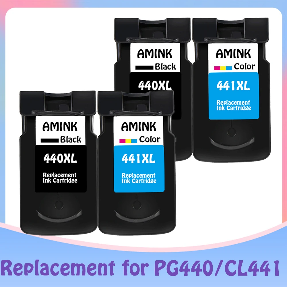 Compatible Ink Cartridge PG440 CL441 For Canon PixmaMG3140 MG3540 MG3640 MG3640S MG4240 MX438 MX518 MX378 TS5140 Printer