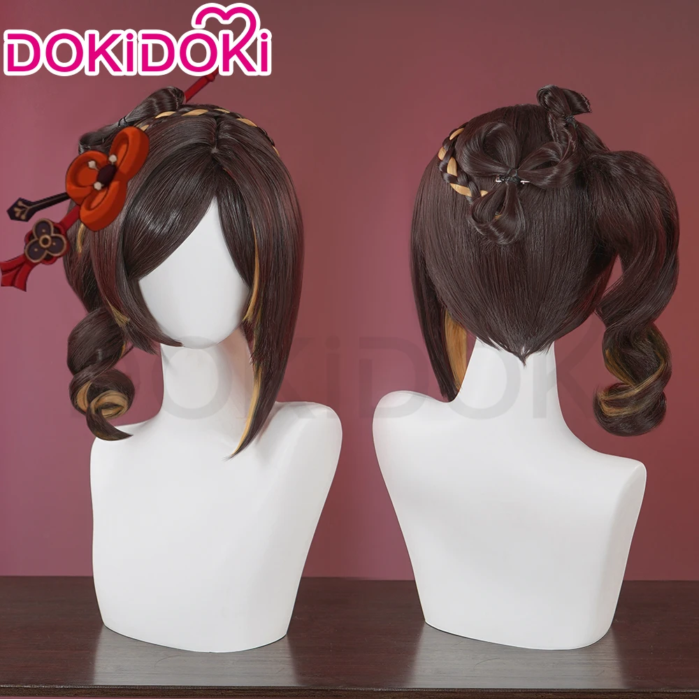 IN STOCK Chiori Wig Game Genshin Impact Cosplay Wig DokiDoki Women Inazuma Fashion Designer Chiori Cosplay Headdress Free Cap