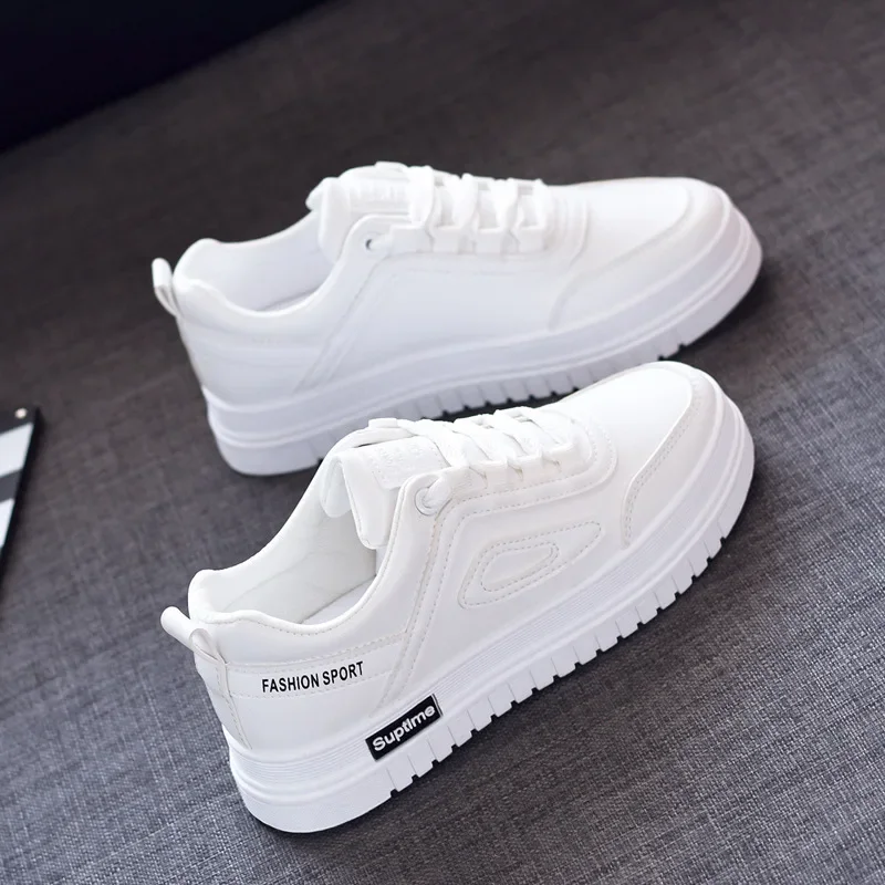

Small White Shoes Women Flat Casual Style Women's Shoe 2025 Spring and Autumn New Women's Shoes