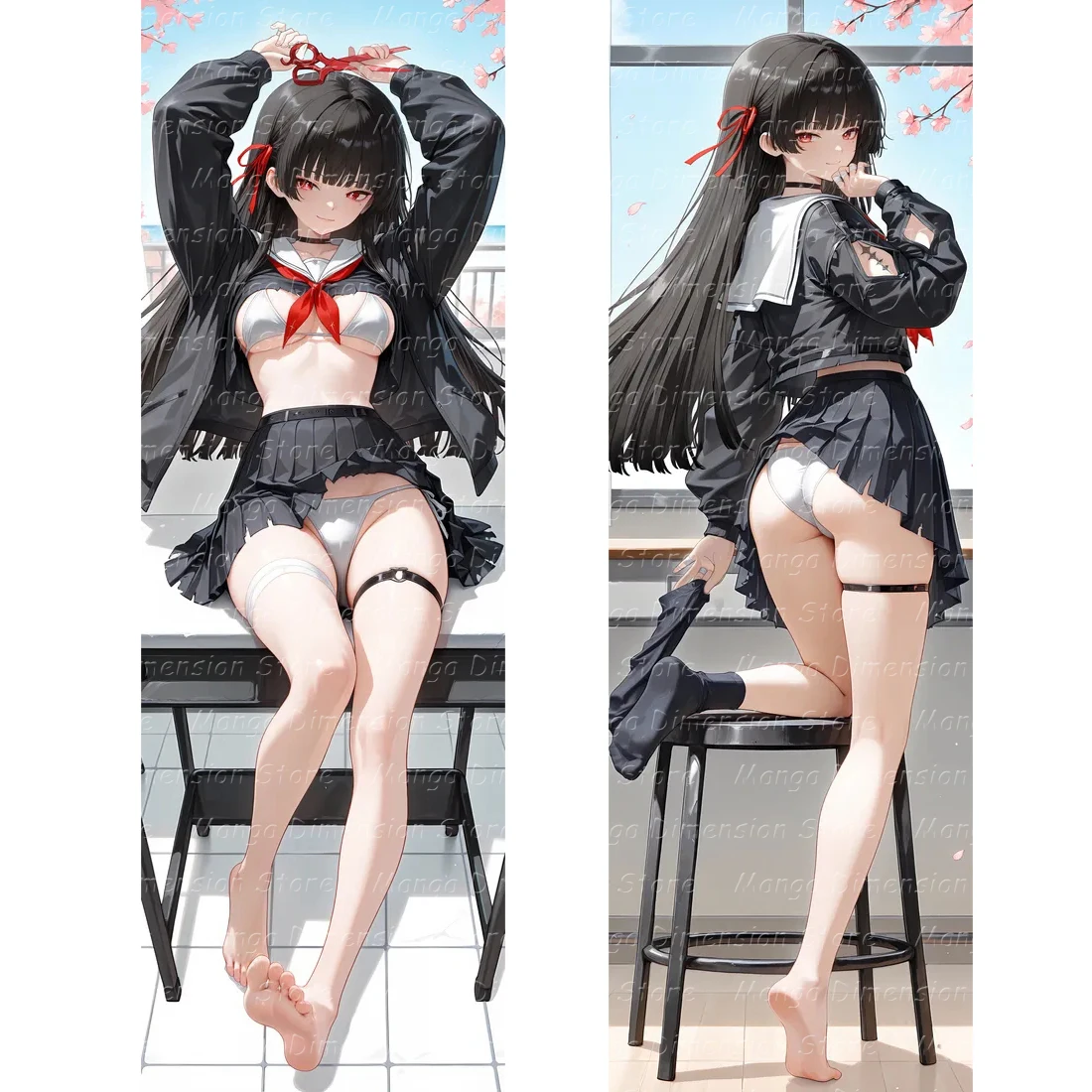 

Двусторонняя наволочка для подушки аниме «богиня победы» Dakimakura Anis NIKKE с принтом в натуральную величину