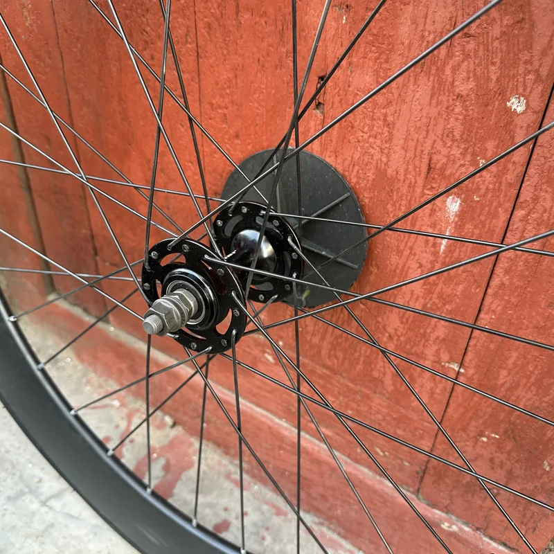 パーツ x-keymet 700c single wheels set 32h 700C Fixed Gear Wheelset 70mm Aluminum Alloy Flip-Flop Track/Road