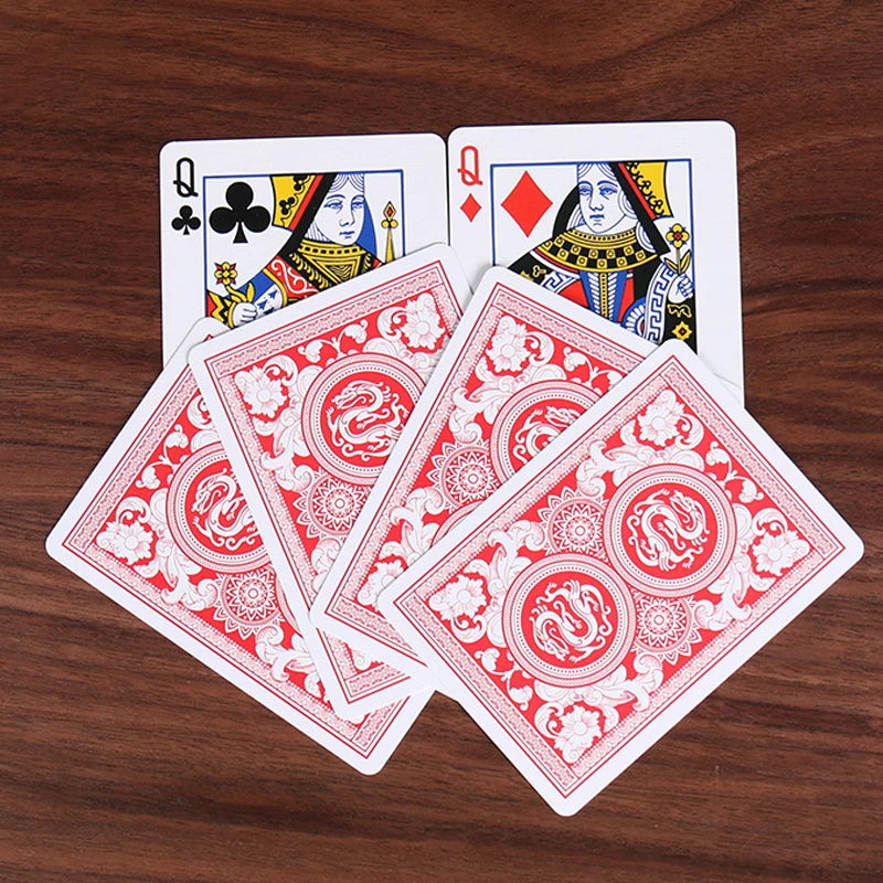 Following Q Prediction Cards Magic Tricks Close Up Street Stage Poker Magic Porps Magician Mentalism Gimmick Comedy Accessory