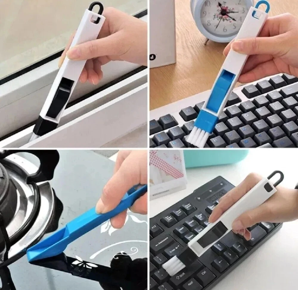 Multifunction computer window cleaning brush window groove keyboard cleaner nook cranny dust shovel Window Track cleaner