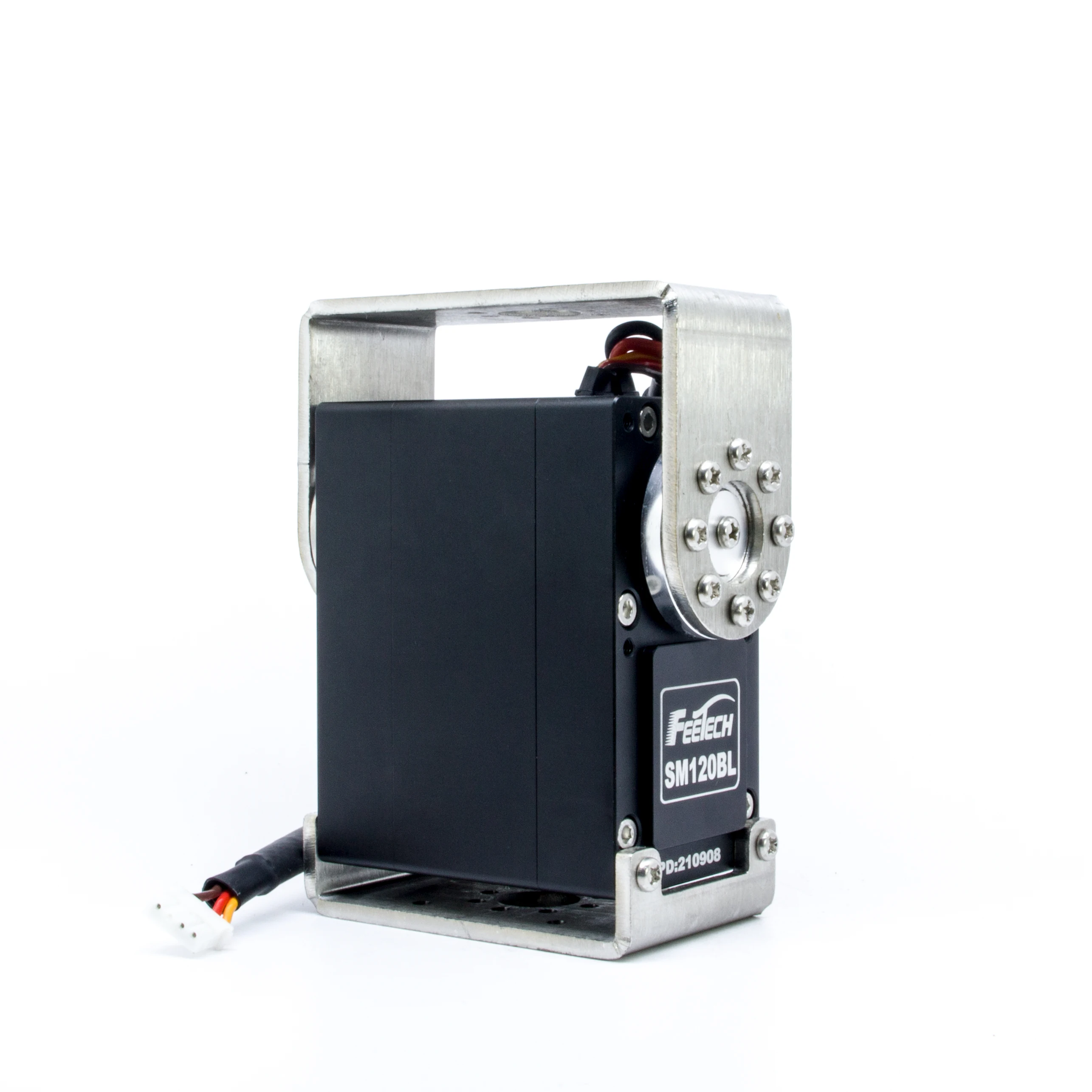 Servomotor RSBL120-24, 120kg.cm, alta precisión y alto par, caja de aleación de aluminio, con 360 programable °   Codificador magnético