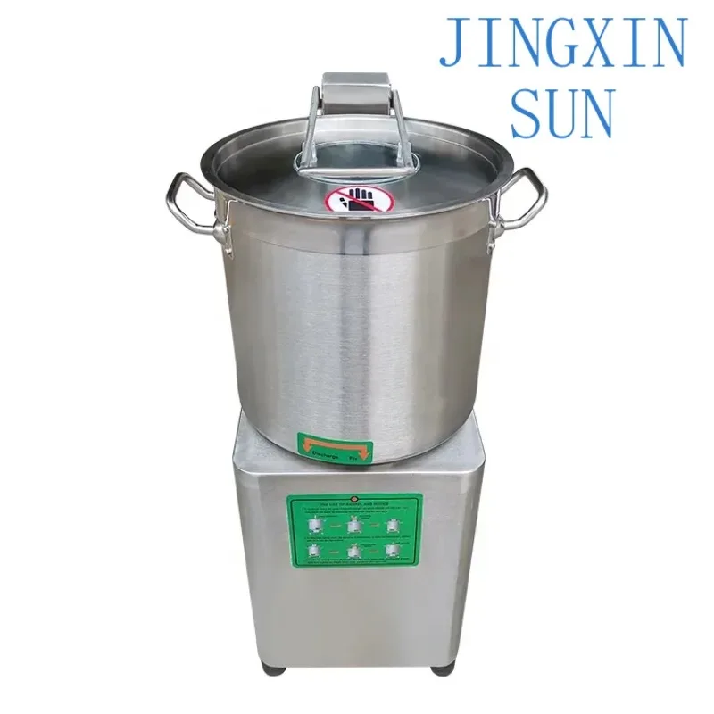 Automatic vegetable cutting machine / high speed automatic meat bowl cutting machine and mixer / kitchen mincing equipment