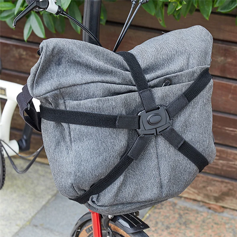 

AD08-Bike S-Bag Bracket For Brompton Folding Bikes Front Carrier Frame Backpack Bascket Bag Frames Bicycle Parts