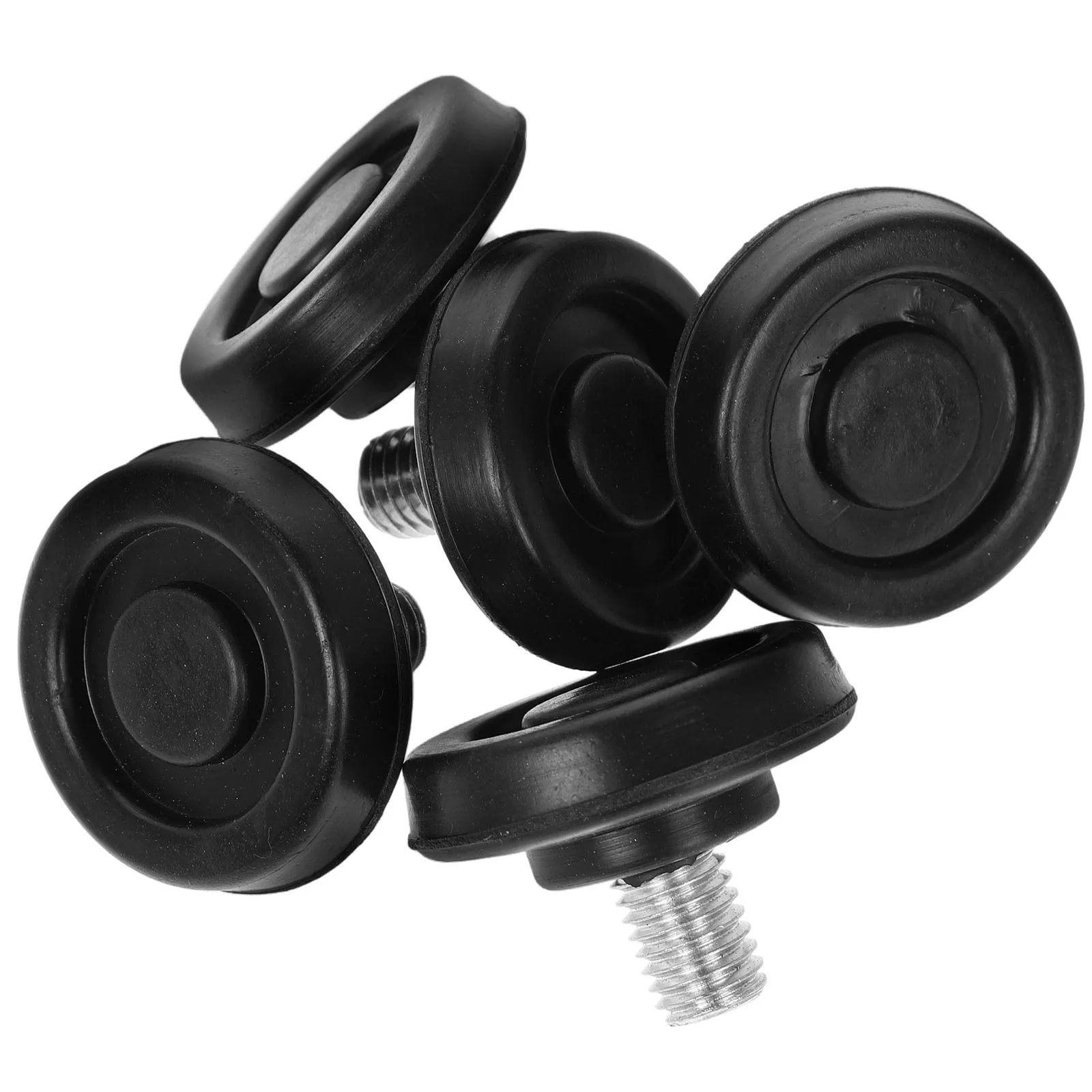 

5Pcs Heavy Duty Leveling Feet for Barber Chair Fixed Salon Chair Levelers Screw in Replacement Parts Anti Slip Furniture