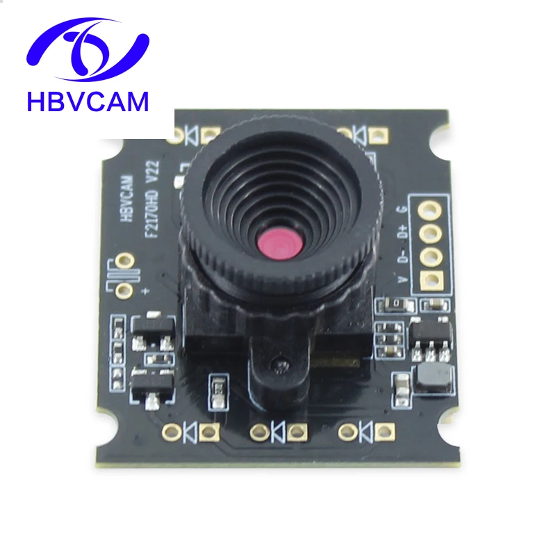 Factory Price 2Mp  1920x1080P OV2720   Fixed Focus  MINI  HD  Linux with UVC HBVCAM    Cmos Camera Usb