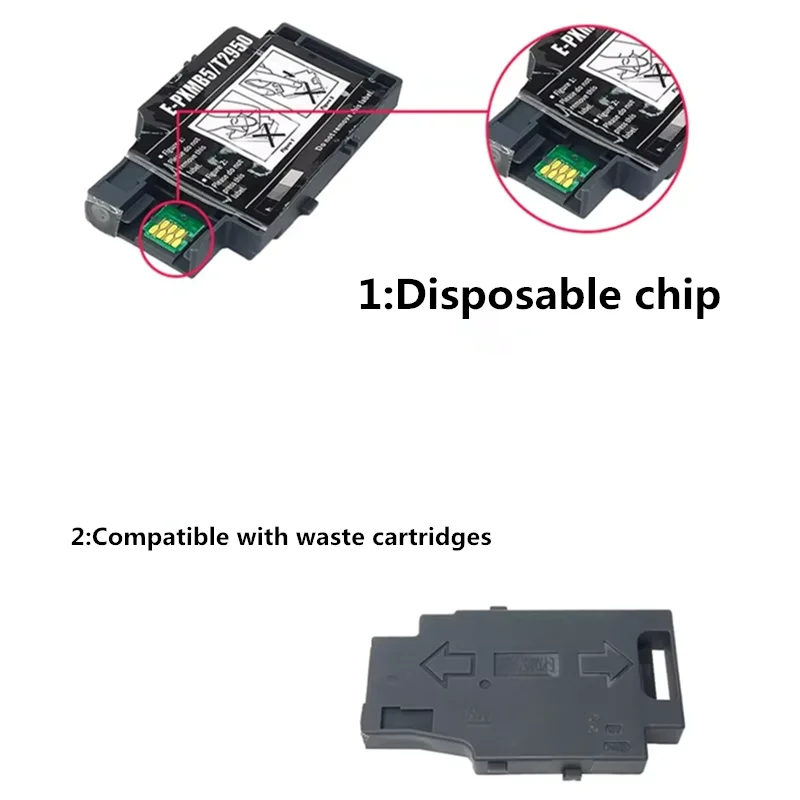 WF-110 Ink Maintenance Box T2950 T295000 for Epson Workforce WF-100 WF100 PX-S05W PX-S05B Mobile Printer