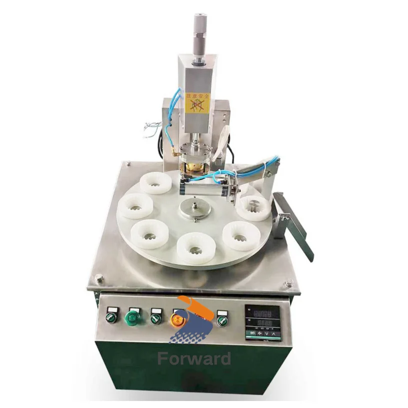 Automatic   Tart Shell Forming Machine Pie Crust Making Dough Press Machine Commercial Bakery