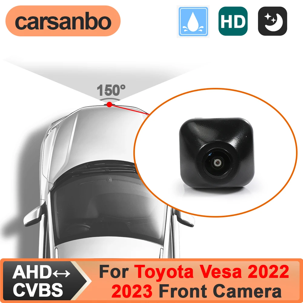 camera-de-recul-carsanbo-pour-toyota-vesa-2022-2023-vue-avant-ccd-ahd-150-°-objectif-grand-angle-de-vision-nocturne-fisheye-camera-frontale-etanche
