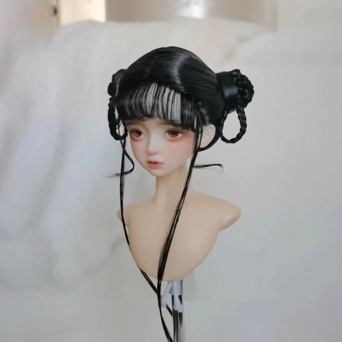 

1/6 1/4 1/3 Ancient Costume BJD Wig Hanfu Doll Accessories Fairy Hair Retro Wigs For BJD/SD YOSD MSD SD13 Girl SSDF Uncle C1360