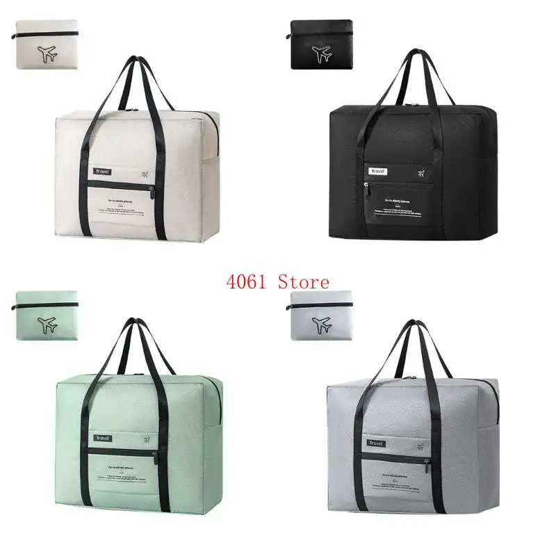 

Portable Travel Bags With Roomy Interior Foldable Handbag For Organized Packing