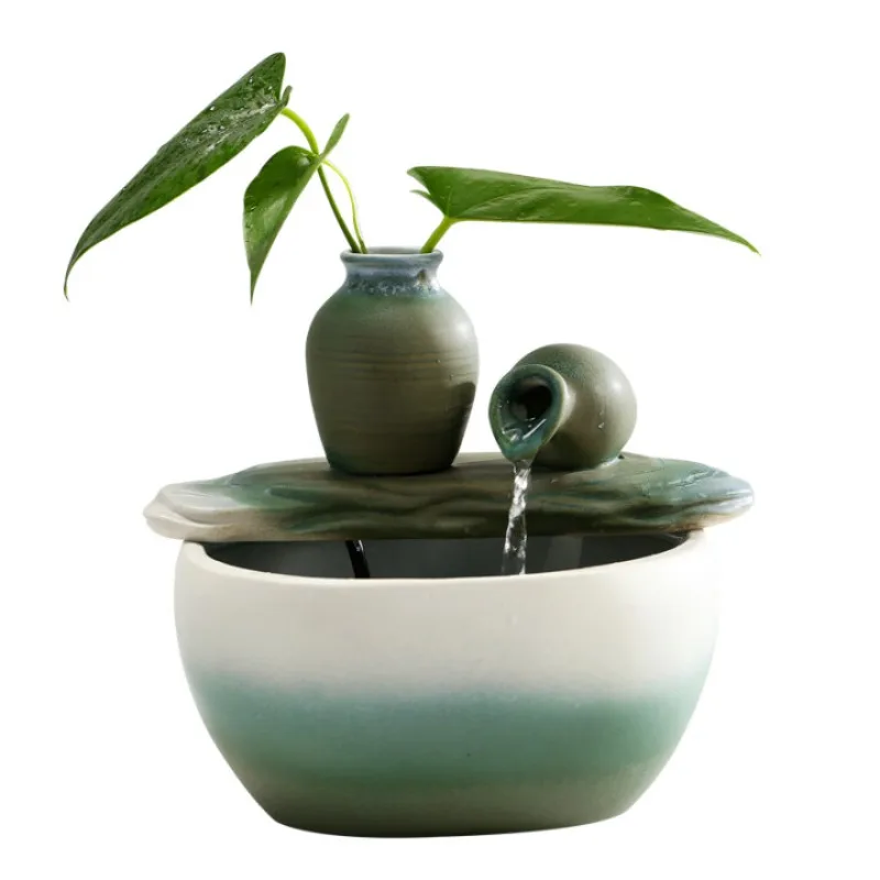 

Small water fountain water ornament living room