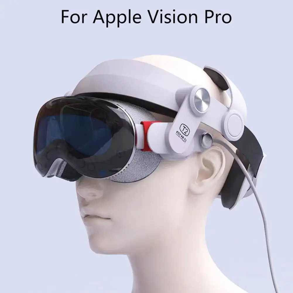 

Регулируемый ремешок для головы для Apple Vision Pro VR, сменные улучшенные поддерживающие аксессуары, замена комфортные головные уборы Hea Q7L1