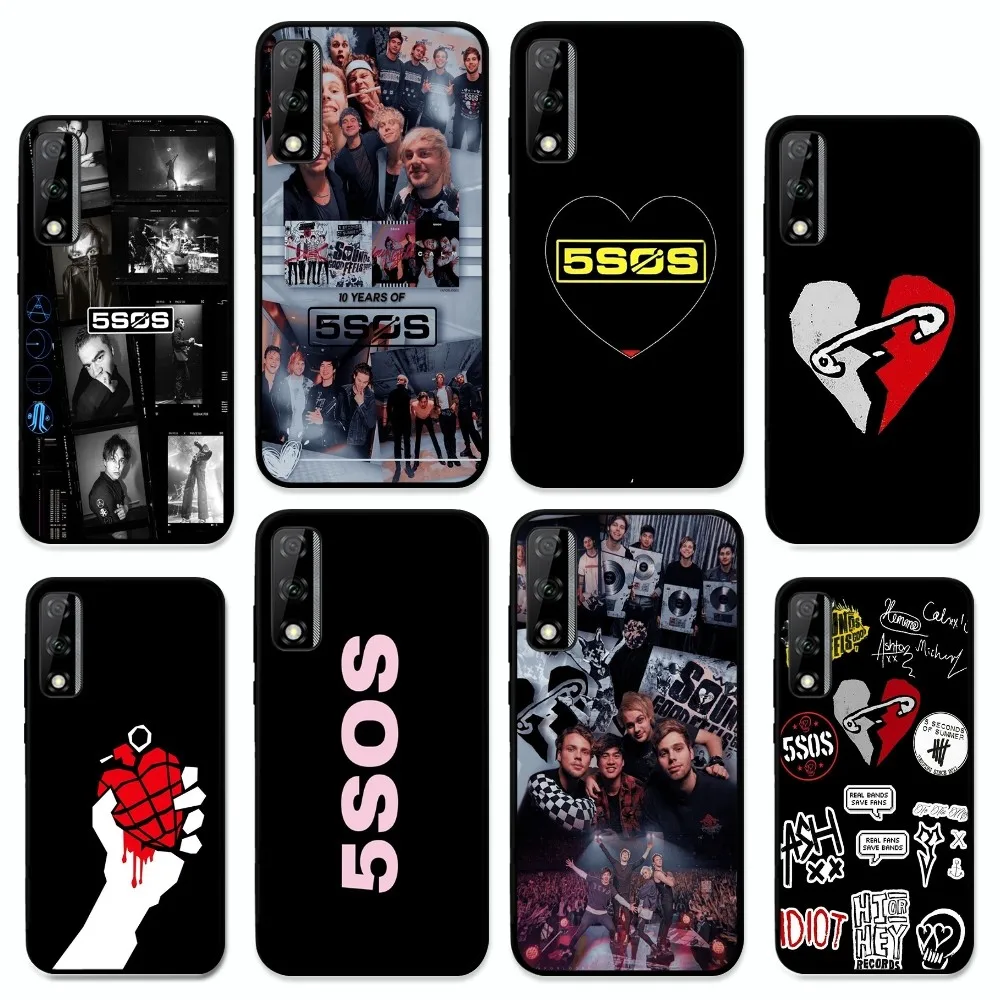 5 S-Seconds of S-Summer Band Phone Case For Huawei Y9 6 7 5 Prime Enjoy 7s 7 8 plus 7a 9e 9plus 8E Lite Psmart Shell