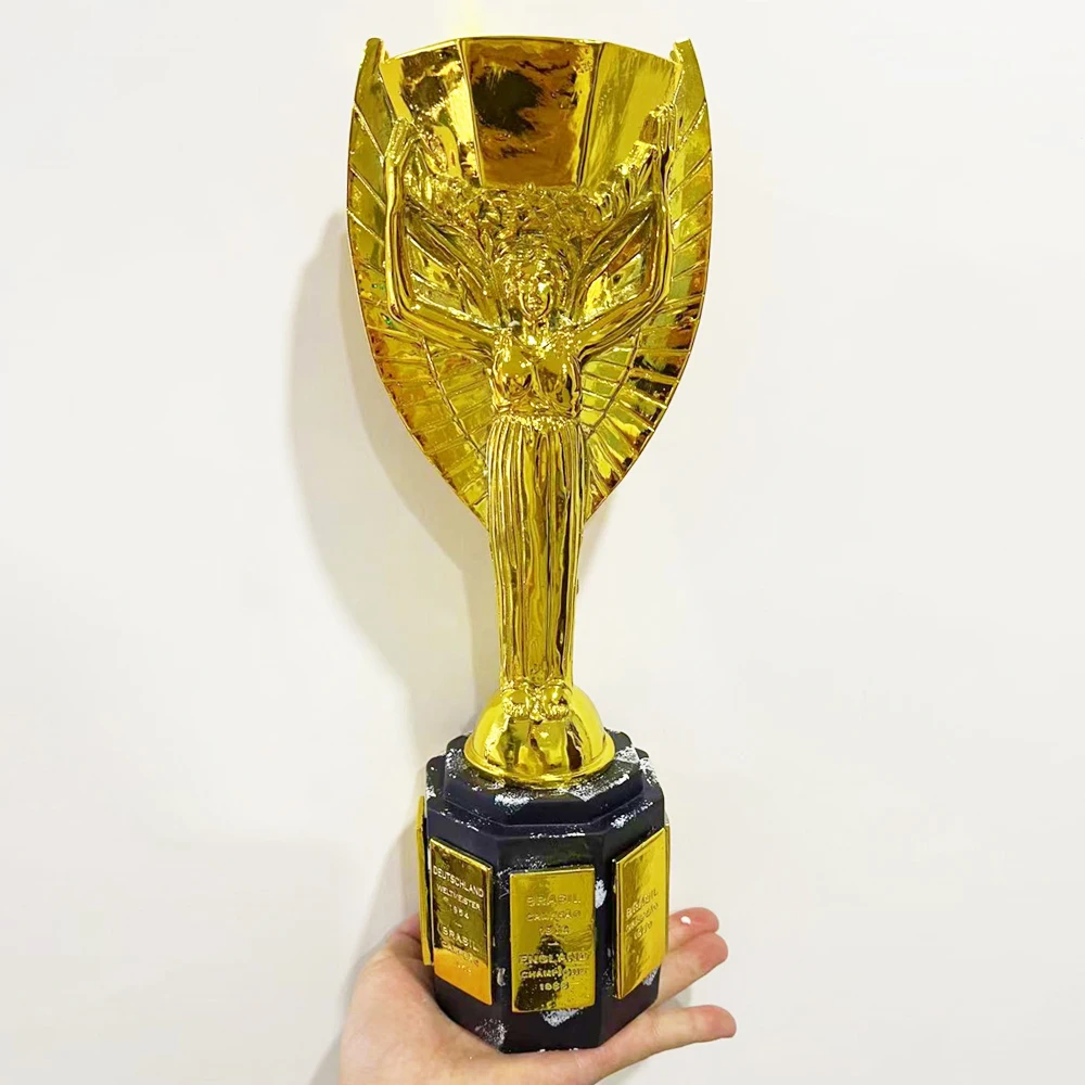 

Remit Trophy Replica 1:1 Original Gold Resin Souvenir Collection Ornaments World Trophy For Soccer Award