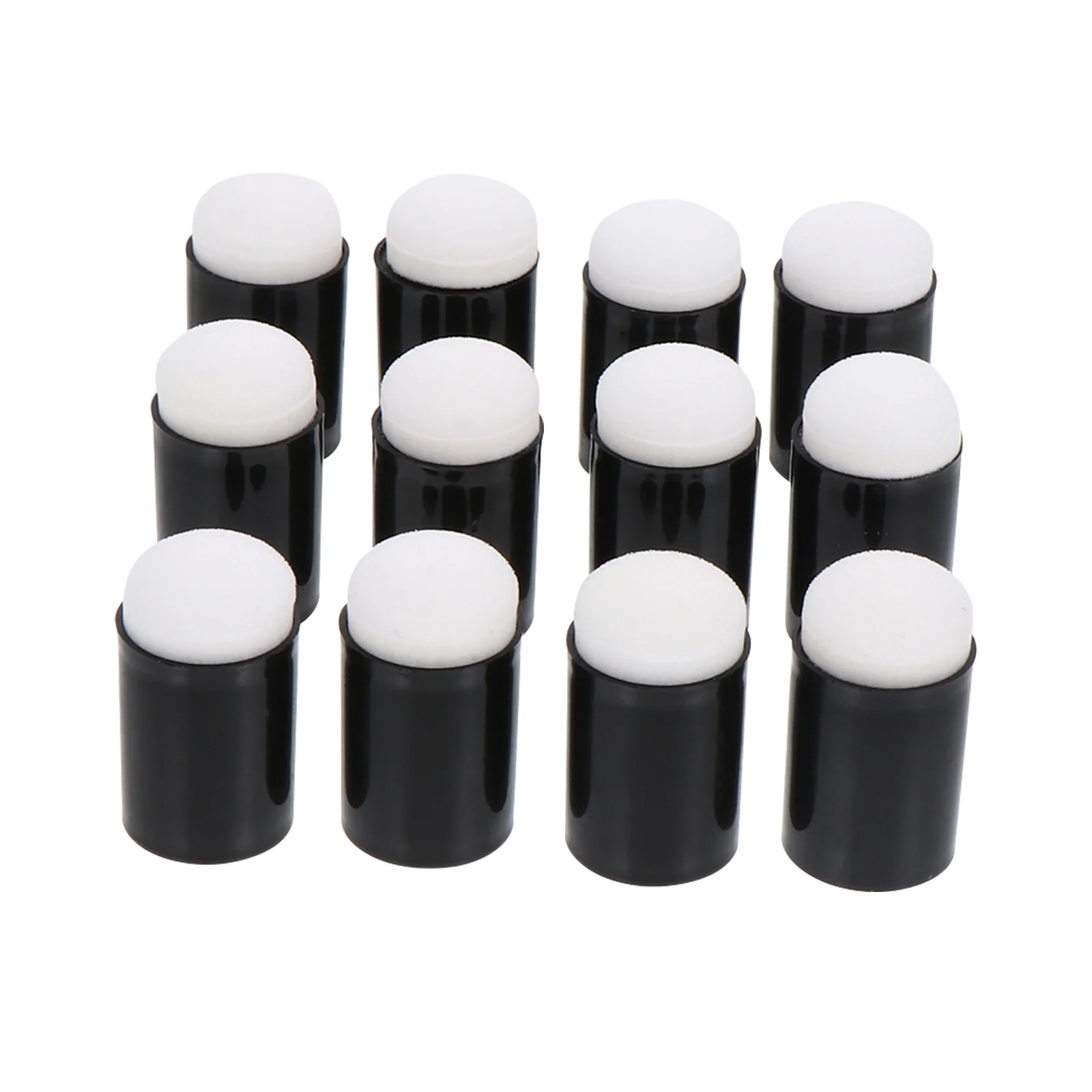 12 pezzi per bambini pittura copri dita 2.8X1.5X1.5Cm maniche in spugna eco riutilizzabile pittura per bambini per attività di disegno artigianale fai da te