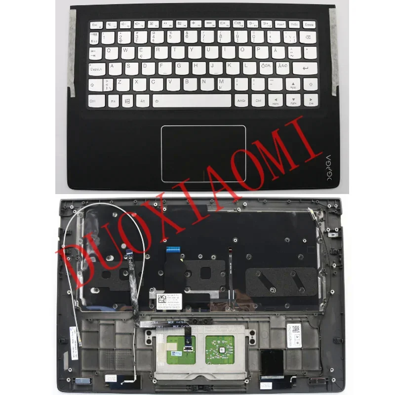 

New for Lenovo IdeaPad Yoga 900s-12isk laptop upper case L 80ml BKL silver ND 5cb0k93867