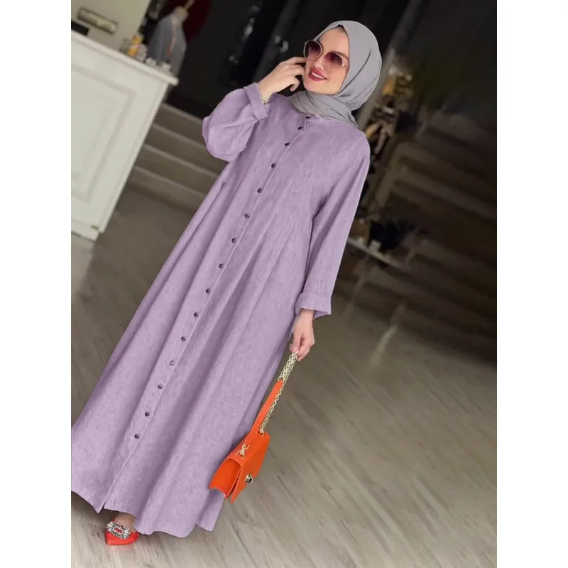 

European American Summer New Women's Long Sleeve Thin Loose Fashion Versatile Gray Outer Shirt