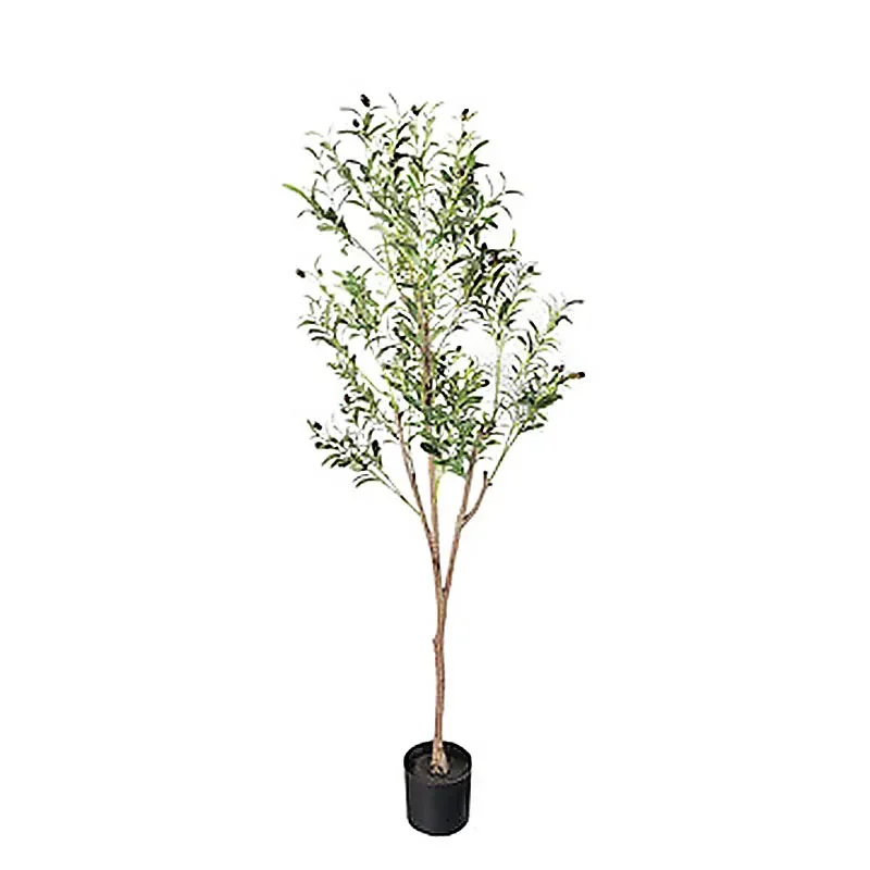 

Lvba Nordic ins simulated olive tree green plant potted floor fake plant window ornament interior home decoration